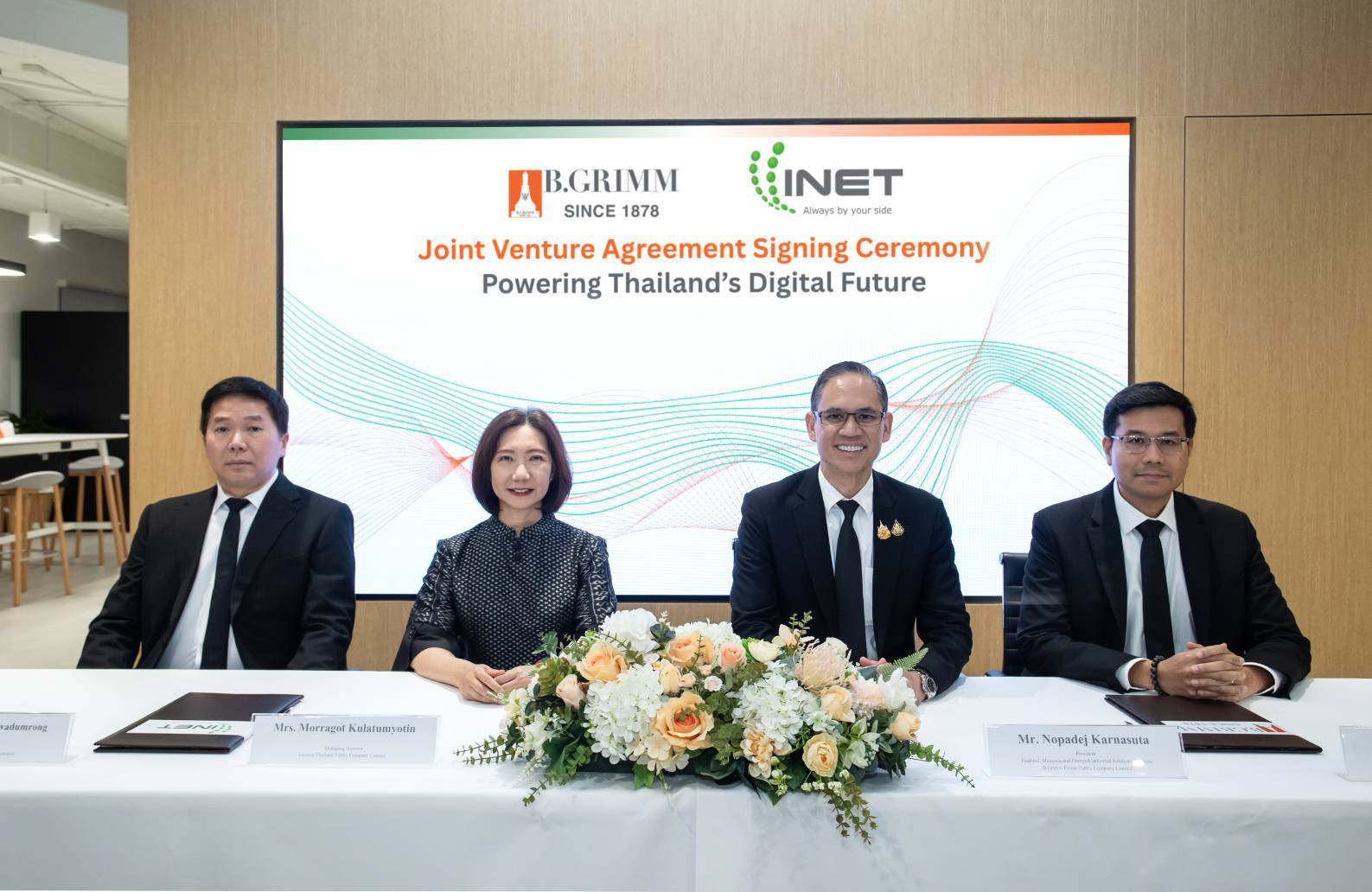ก้าวสำคัญของอุตสาหกรรมไทย บี.กริม จับมือไอเน็ต พัฒนา Digital Infrastructure และ AI Solutions เสริมศักยภาพนิคมอุตสาหกรรมยุคใหม่